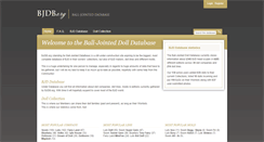 Desktop Screenshot of bjdb.org